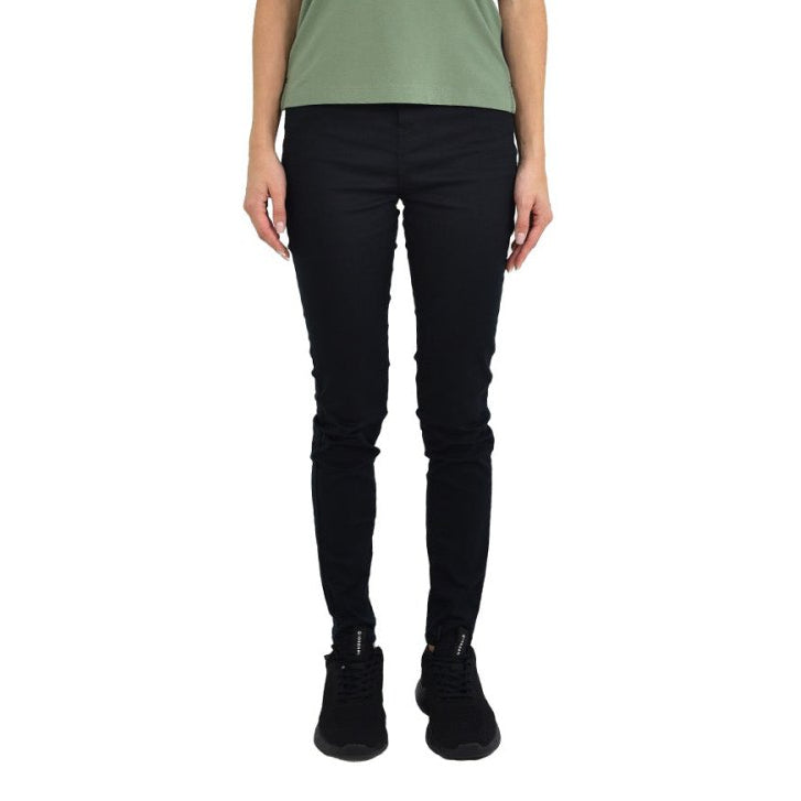 Women's High Waist Slim Tapered Twill Pants 26 - Shop Giordano