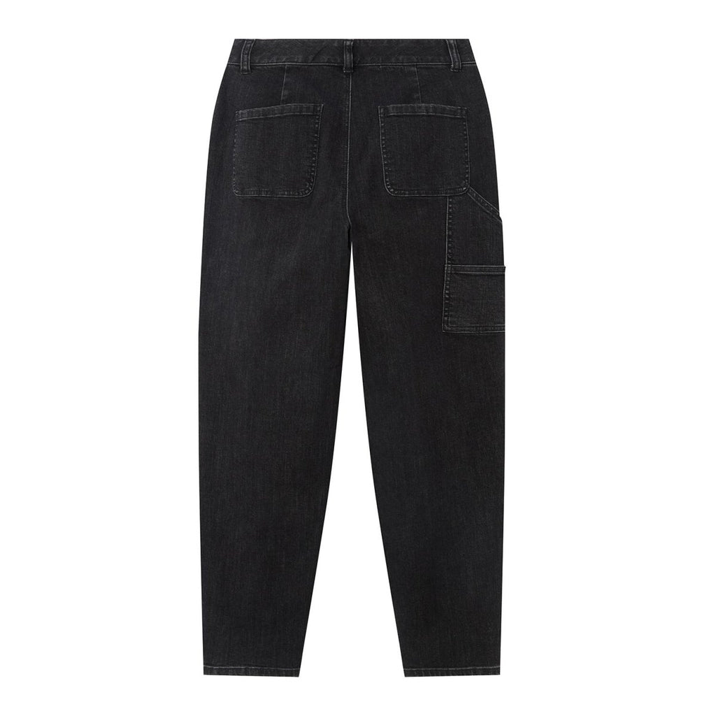 Giordano Women's High Waist Straight Fit Stretch Denim Jeans - Premium Jeans