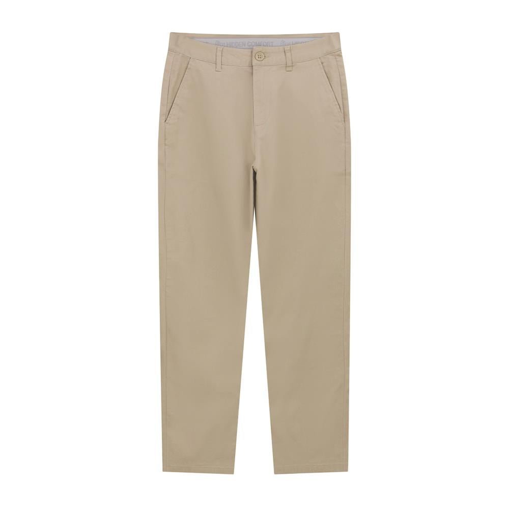 Women's High Waist Tapered Fit Twill Pants 26 - Shop Giordano
