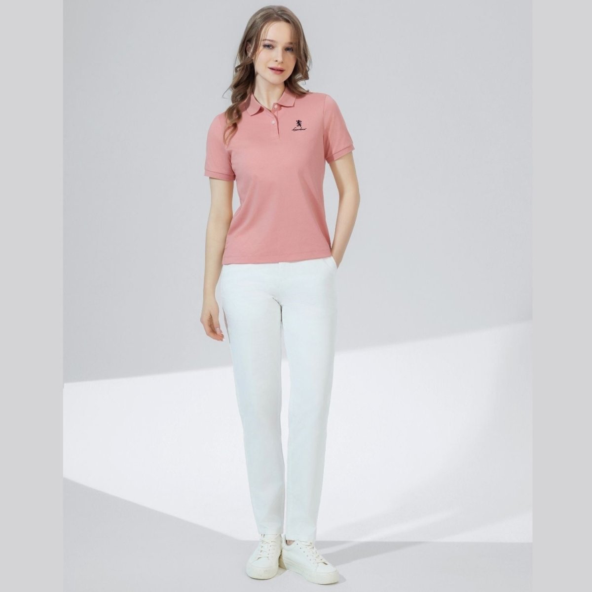 Women's High Waist Tapered Fit Twill Pants - Giordano