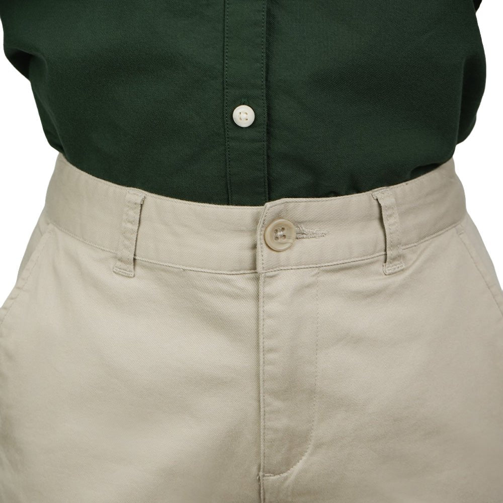 Giordano Women's High - Waist Twill Regular Tapered Fit Pant - first_variant_option_2 Premium Pants for Giordano