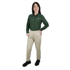 Giordano Women's High - Waist Twill Regular Tapered Fit Pant - first_variant_option_2 Premium Pants for Giordano