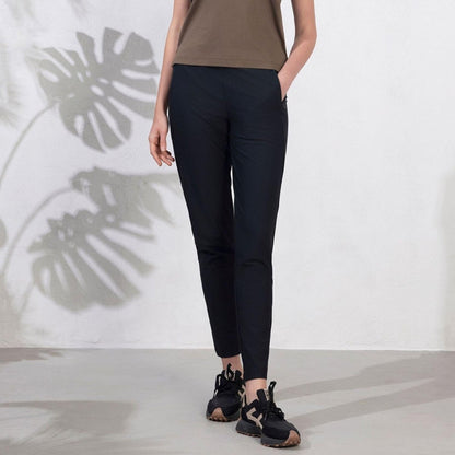 Women's High Waist Wrap Knitted Pants - Giordano