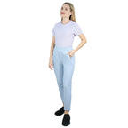 Women's High Waist Wrap Knitted Pants S - Shop Giordano