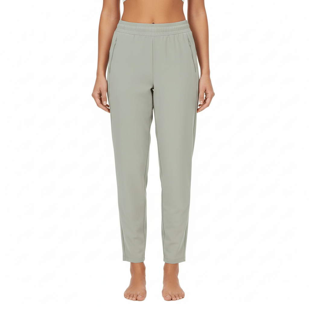 Women's High Waist Wrap Knitted Pants S - Shop Giordano