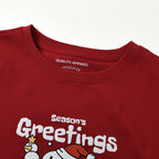 Giordano Women's Holiday Print Comfort Fit Cotton Tee - Premium Print Tee