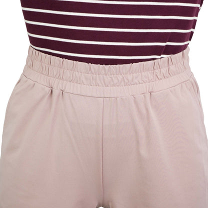 Women's Knit Pants: Interlock Fabric, High Waist, Regular Fit - Giordano