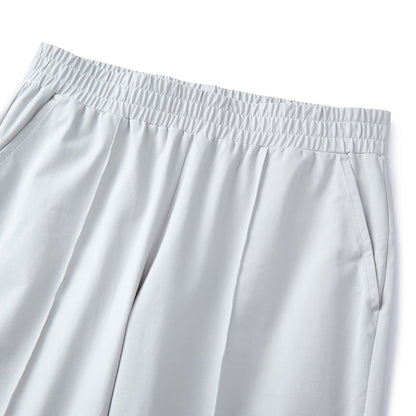 Women's Knit Pants: Interlock Fabric, High Waist, Regular Fit - Giordano