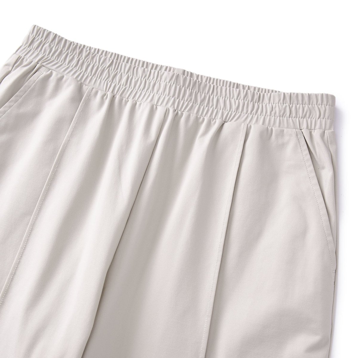 Women's Knit Pants: Interlock Fabric, High Waist, Regular Fit - Giordano