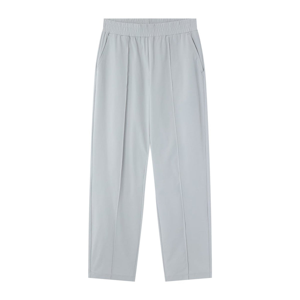 Women's Knit Pants: Interlock Fabric, High Waist, Regular Fit S - Shop Giordano