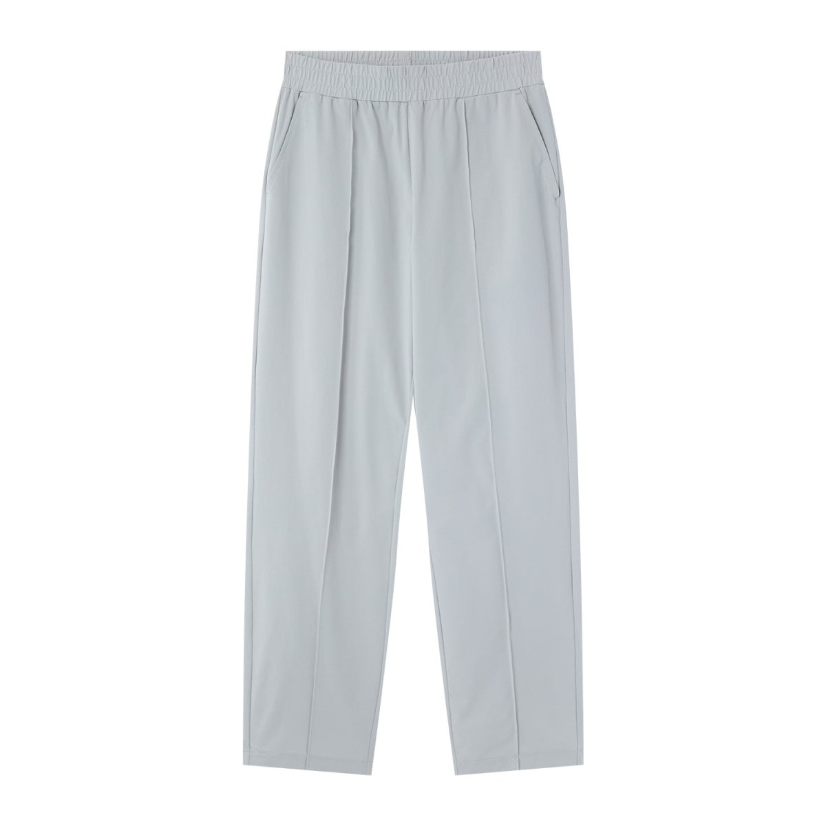 Women's Knit Pants: Interlock Fabric, High Waist, Regular Fit - Giordano