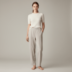 Women's Knit Pants: Interlock Fabric, High Waist, Regular Fit S - Shop Giordano