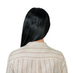Women's Linen Cotton Dobby Shirt - Stand Collar, Garment Wash Comfort Fit S - Shop Giordano