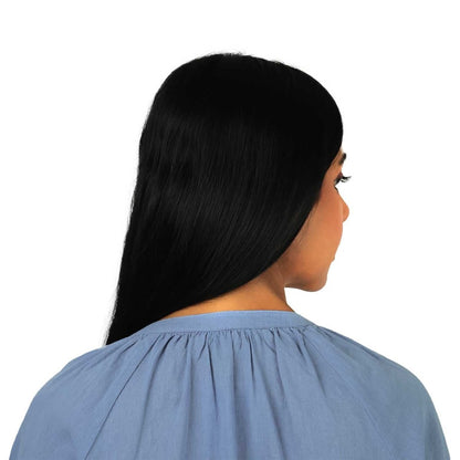 Women's Linen - Cotton Poplin V - Neck Long Sleeve Shirt - Giordano