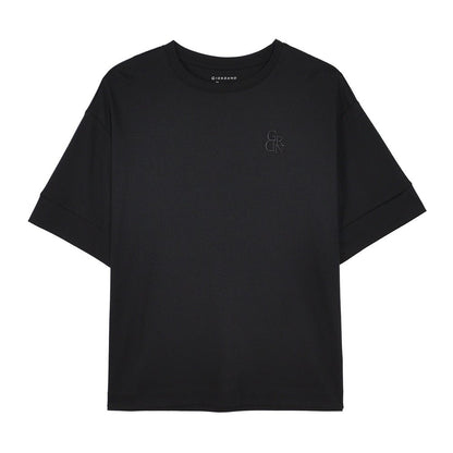 Women's Liquid Touch Embroidered Cotton Tee - Giordano