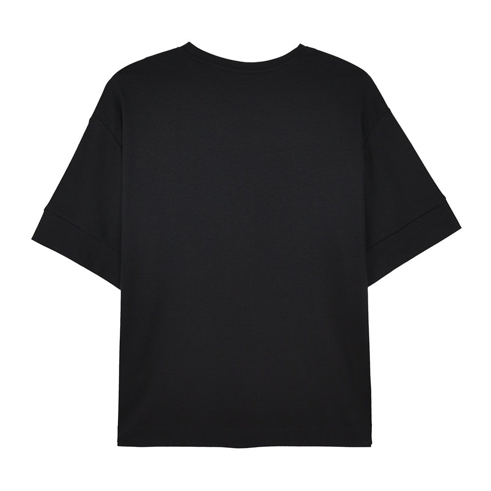 Women's Liquid Touch Embroidered Cotton Tee - Giordano