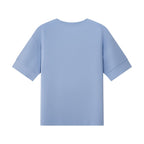 Women's Liquid Touch Embroidered Cotton Tee S - Shop Giordano