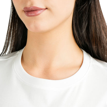 Women's Liquid Touch Embroidered Cotton Tee - Giordano