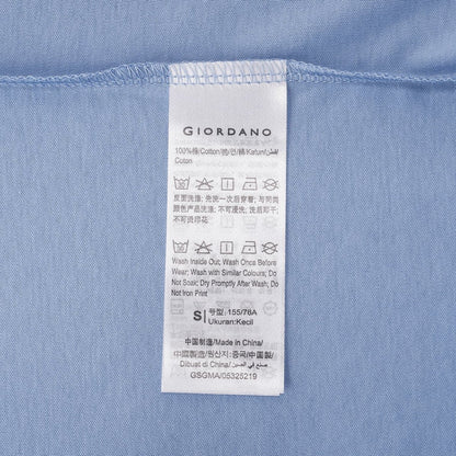 Women's Liquid Touch Embroidered Cotton Tee - Giordano