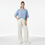 Giordano Women's Liquid Touch Embroidered Cotton Tee - Premium Tee