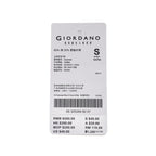 Giordano Women's Loose Fit Cotton-Blend Striped Interlock Crew Neck Tee - Premium Tee