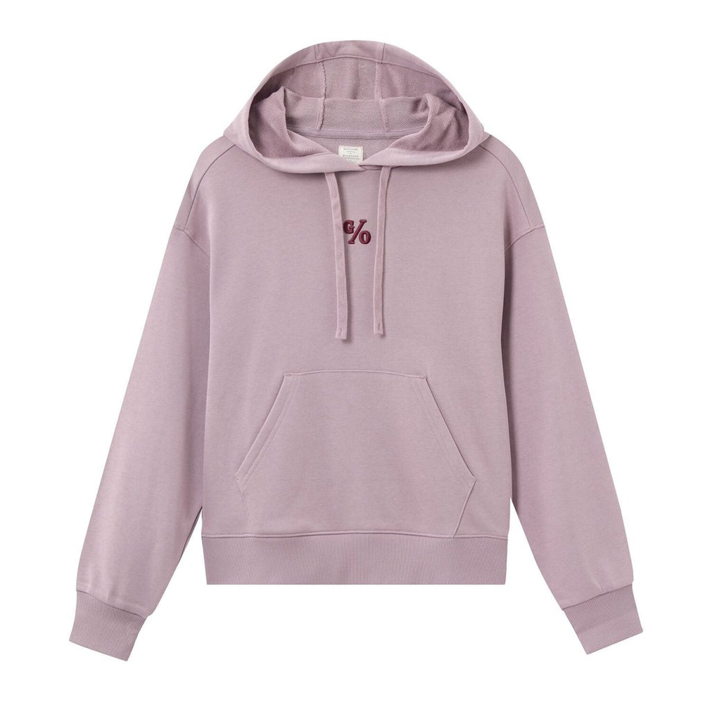 Women’s Loose Fit French Terry Hoodie With Embroidery S - Shop Giordano