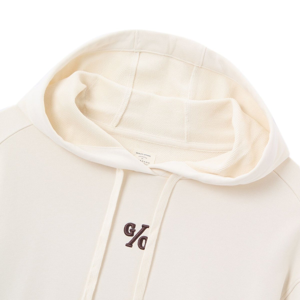 Women’s Loose Fit French Terry Hoodie With Embroidery - Giordano