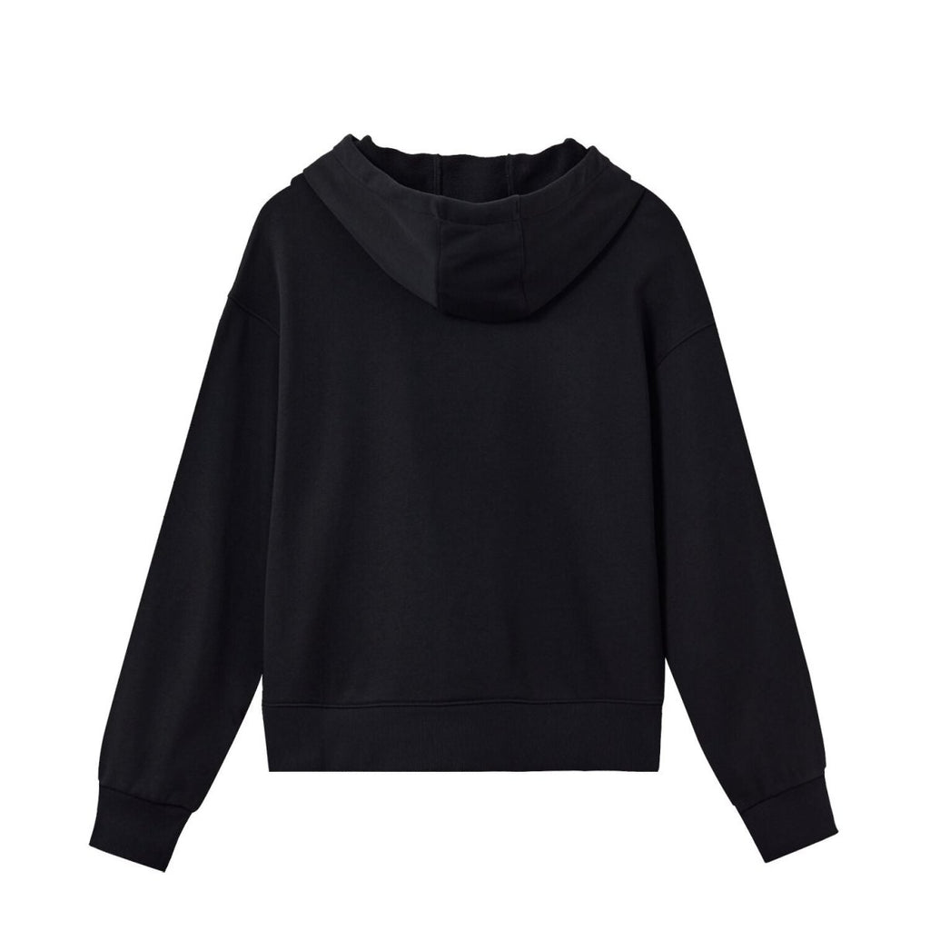 Women’s Loose Fit French Terry Hoodie With Embroidery S - Shop Giordano