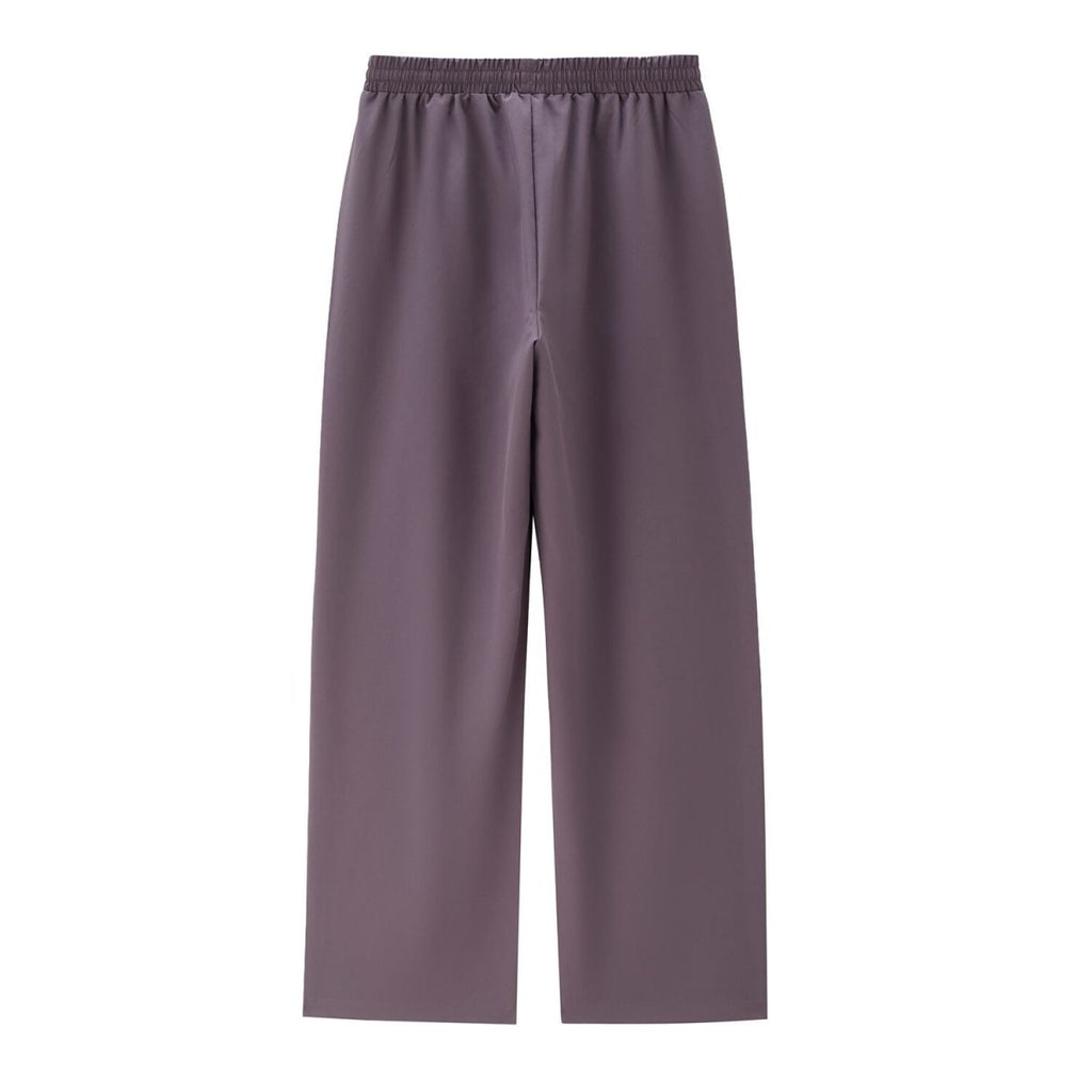 Women’S Mid - Rise Loose Fit Elastic Waist Pants | Online Exclusive S - Shop Giordano