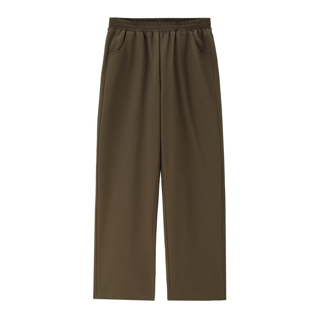 Women’S Mid - Rise Loose Fit Elastic Waist Pants | Online Exclusive S - Shop Giordano