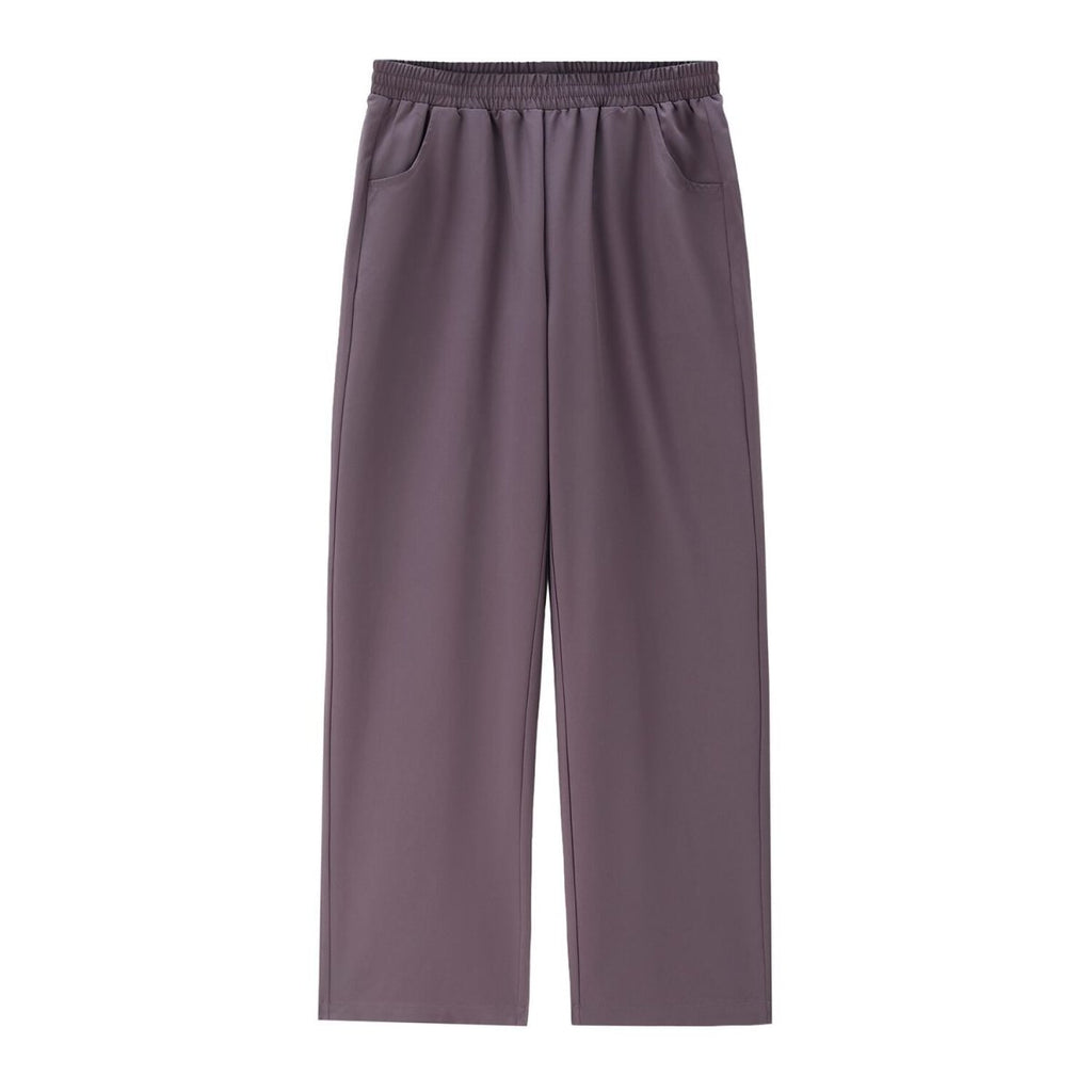 Women’S Mid - Rise Loose Fit Elastic Waist Pants | Online Exclusive S - Shop Giordano