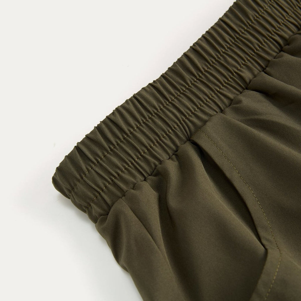 Women’S Mid - Rise Loose Fit Elastic Waist Pants | Online Exclusive S - Shop Giordano