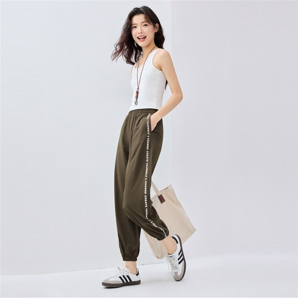 Women’S Mid - Rise Relaxed Fit Elastic Waist Jogger | Online Exclusive S - Shop Giordano