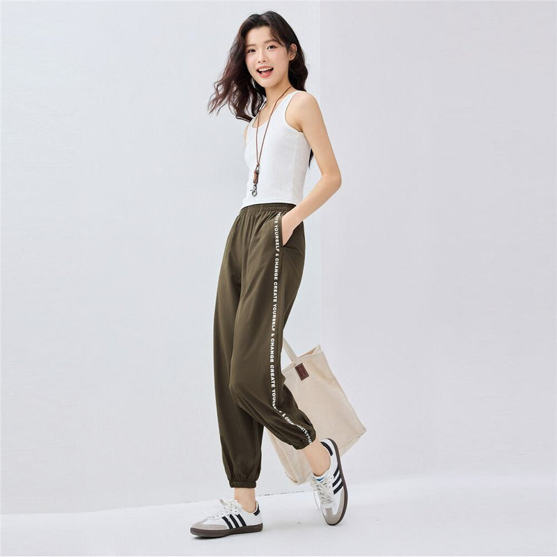 Women’S Mid - Rise Relaxed Fit Elastic Waist Jogger | Online Exclusive S - Shop Giordano