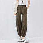 Women’S Mid - Rise Relaxed Fit Elastic Waist Jogger | Online Exclusive S - Shop Giordano