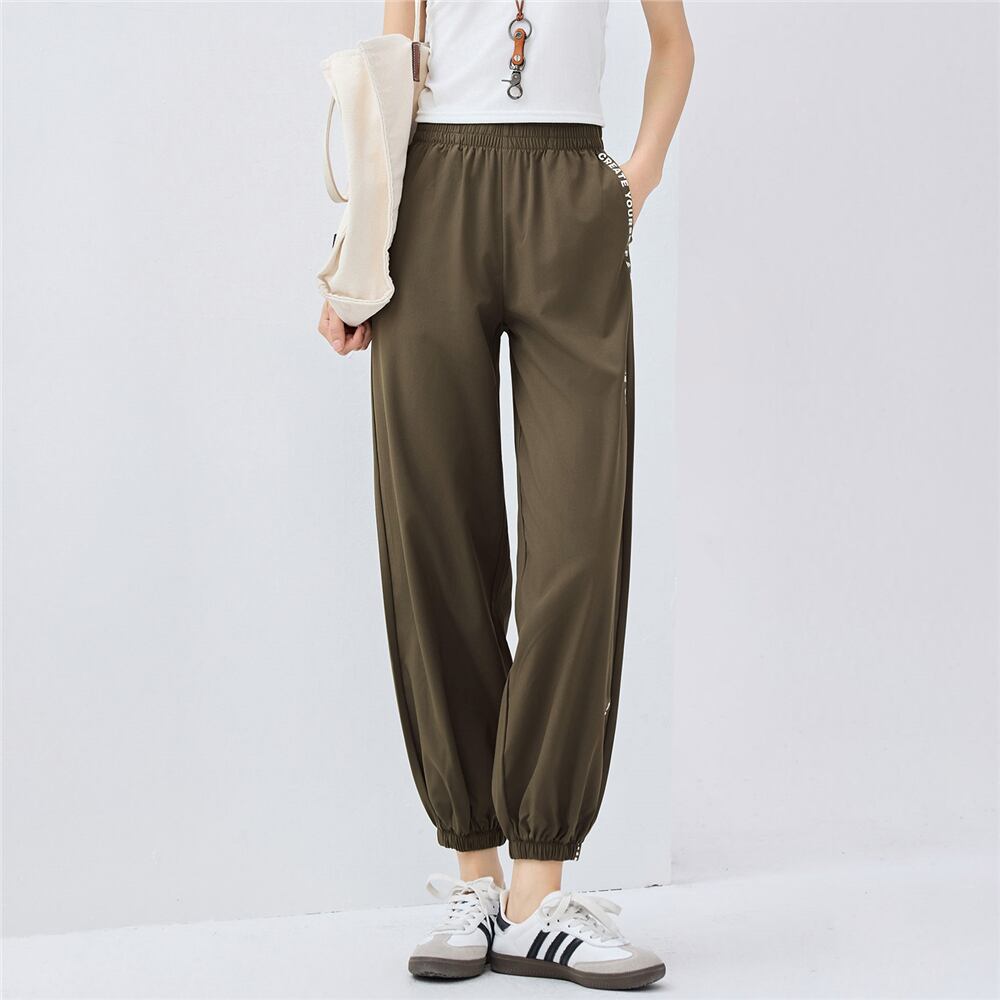 Women’S Mid - Rise Relaxed Fit Elastic Waist Jogger | Online Exclusive S - Shop Giordano