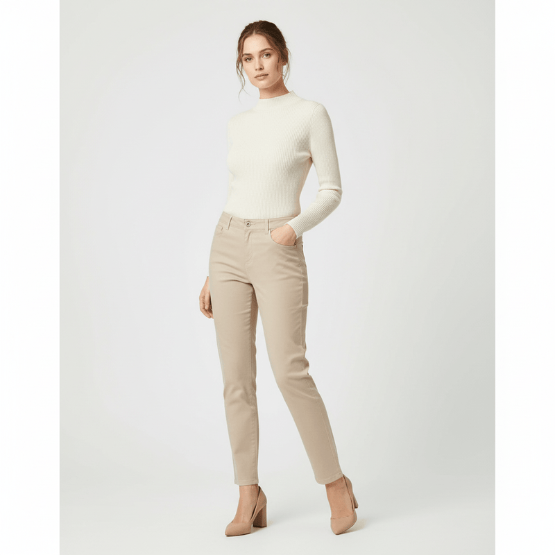 Women's Mid - Rise Slim Tapered Pants 26 - Shop Giordano