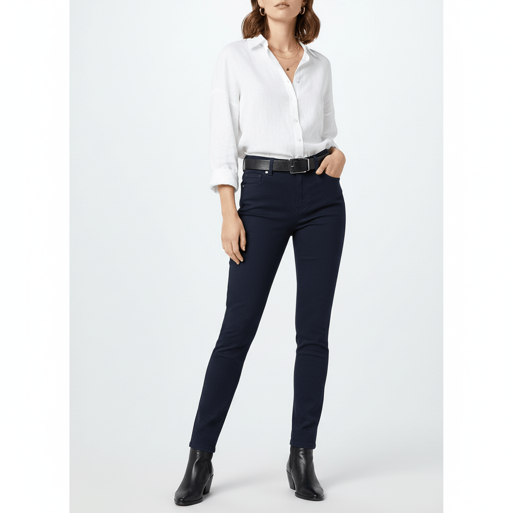 Women's Mid - Rise Slim Tapered Pants 26 - Shop Giordano
