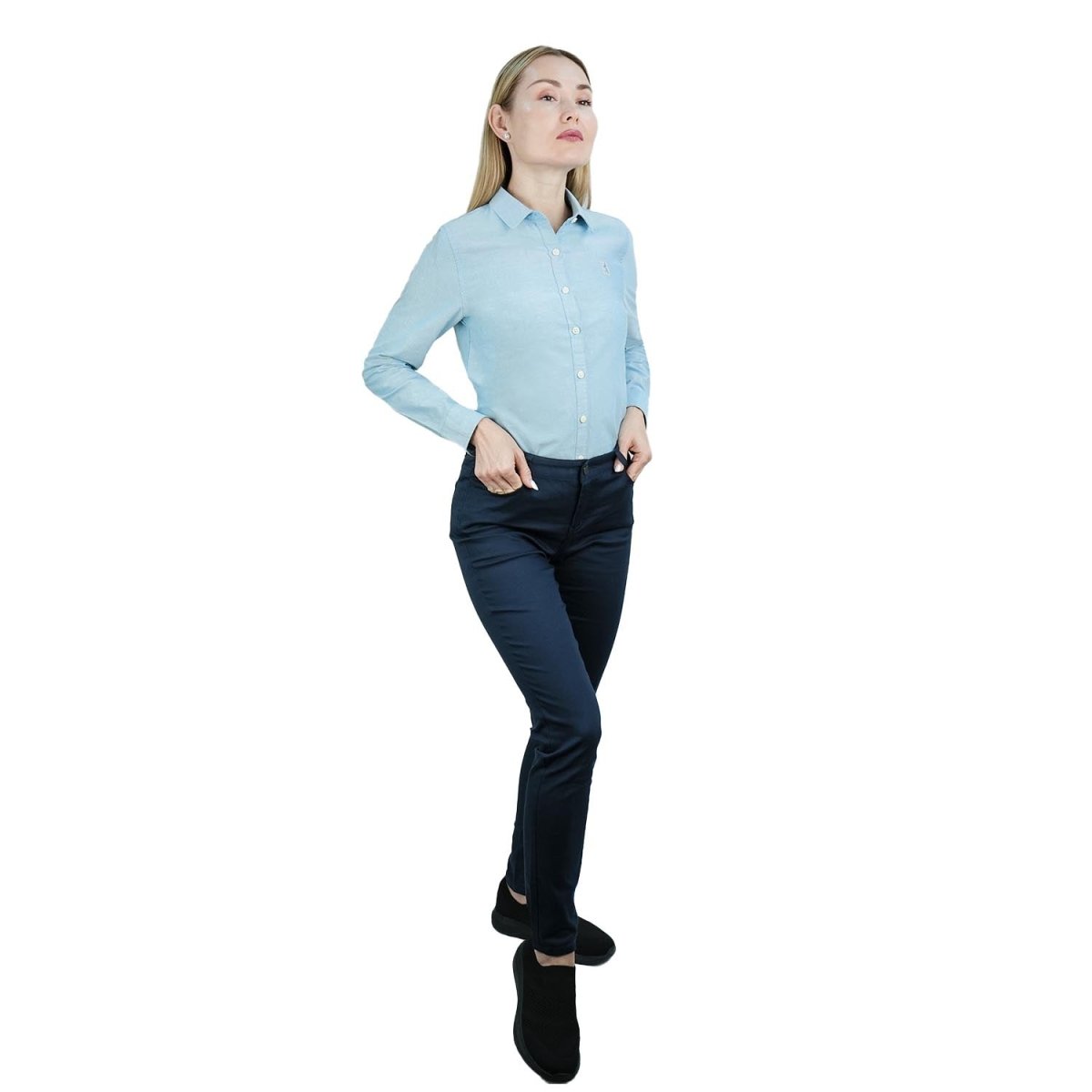 Women's Mid - Rise Slim Tapered Pants 26 - Shop Giordano