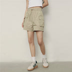 Women's Nylon Plain Weave Shorts | Korea Collection S - Shop Giordano