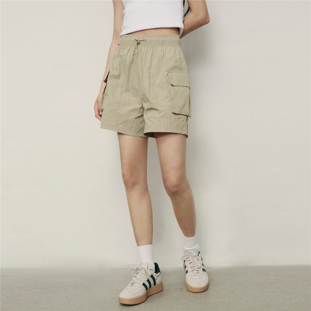 Women's Nylon Plain Weave Shorts | Korea Collection S - Shop Giordano