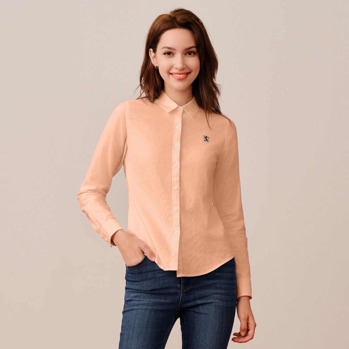 Women's Oxford Shirt - Giordano