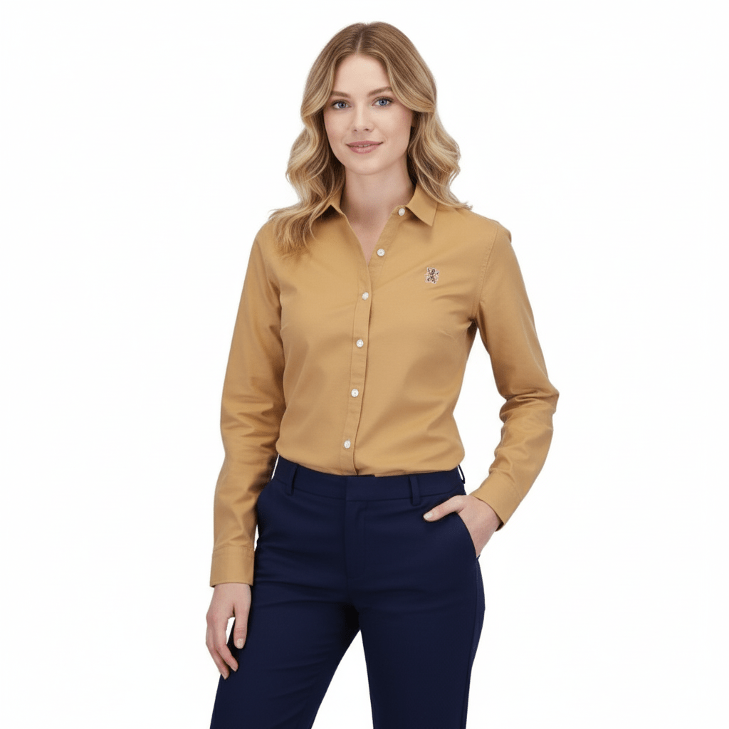 Women's Oxford Shirt S - Shop Giordano