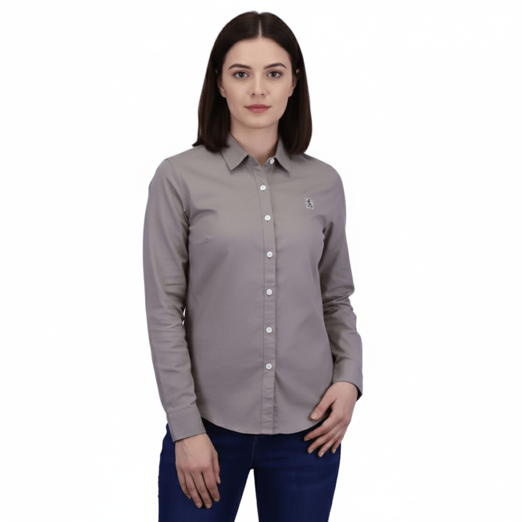 Women's Oxford Shirt S - Shop Giordano