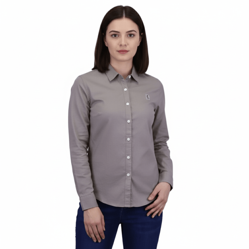 Women's Oxford Shirt S - Shop Giordano