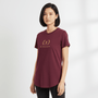 Giordano Women's Regular Fit Cotton Crew Neck Printed Tee - first_variant_option_2 Premium Print Tee for Giordano