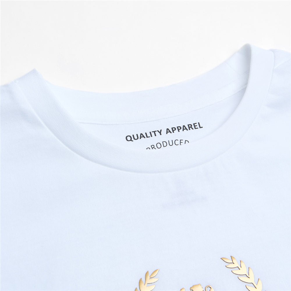 Women’S Regular Fit Cotton Crew Neck Printed Tee S - Shop Giordano