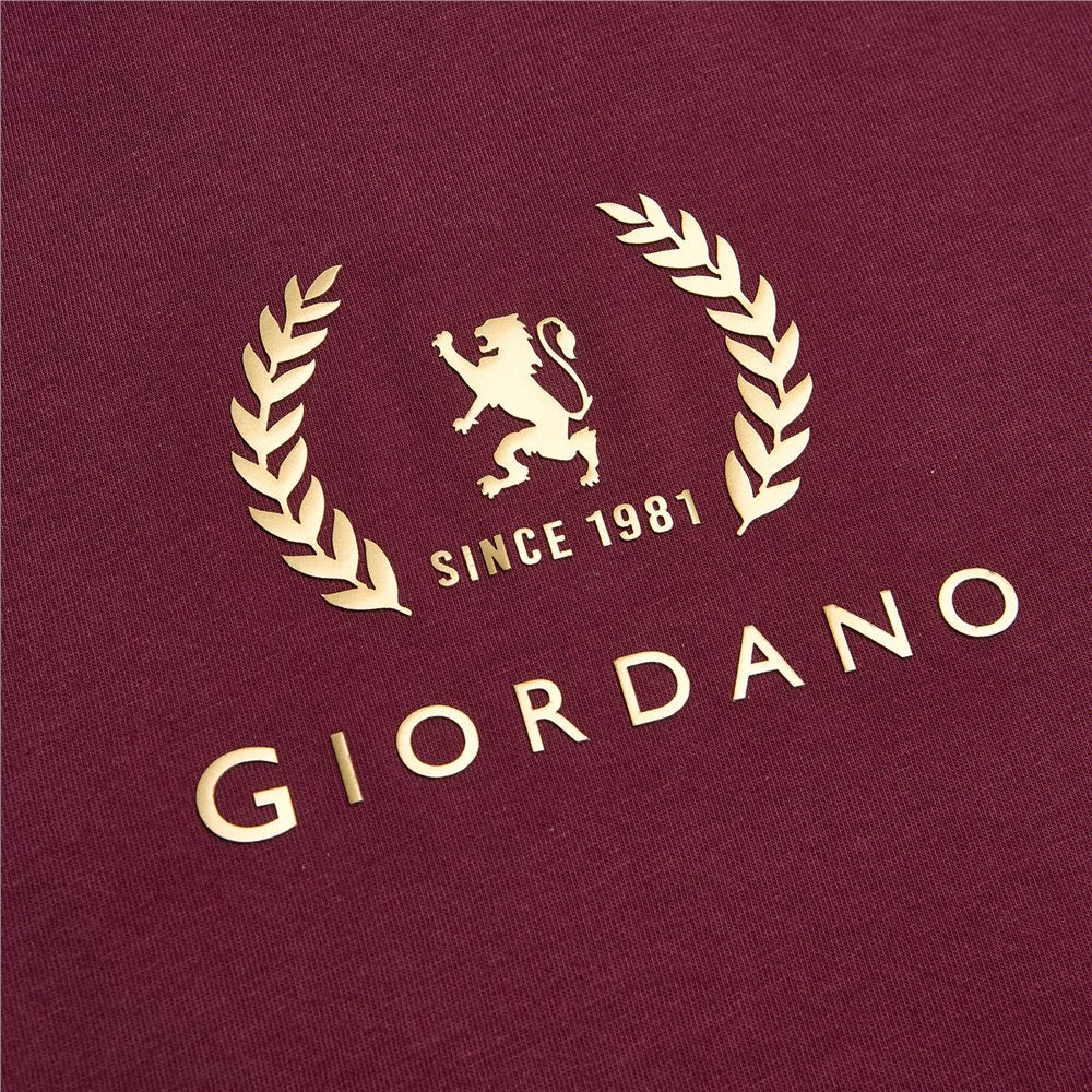 Giordano Women's Regular Fit Cotton Crew Neck Printed Tee - first_variant_option_2 Premium Print Tee for Giordano