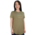 Women’S Regular Fit Cotton Crew Neck Printed Tee S - Shop Giordano