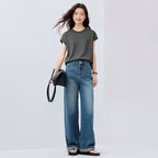 Women’S Regular Fit Crew Neck Cotton Jersey Tee | Online Exclusive S - Shop Giordano